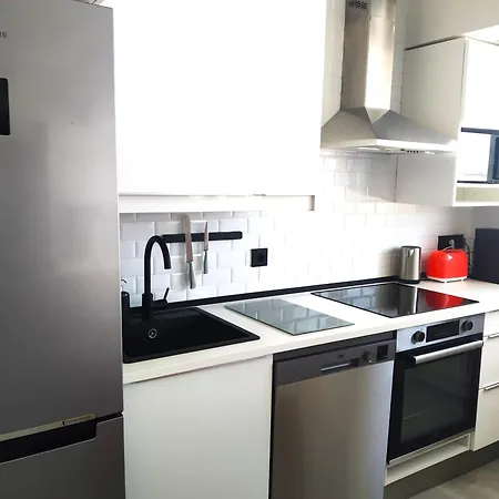 Апартаменты Atico Dances, Centro Oviedo, Terraza-parking *